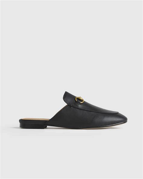 horsebit loafer mules